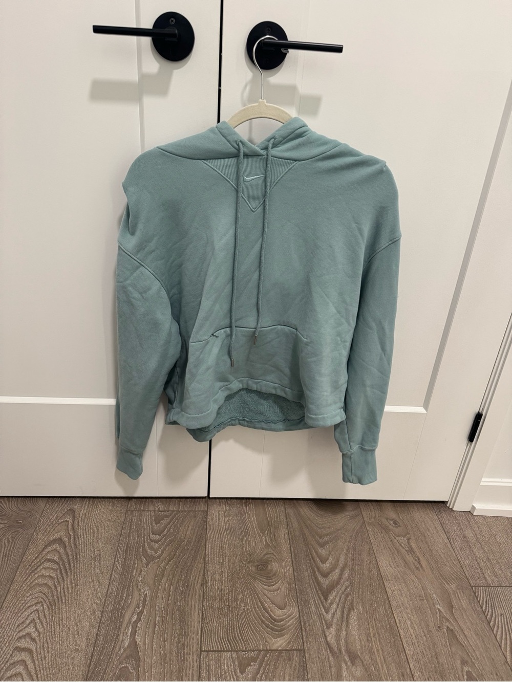 Nike Women's Light Teal Pullover Hoodie